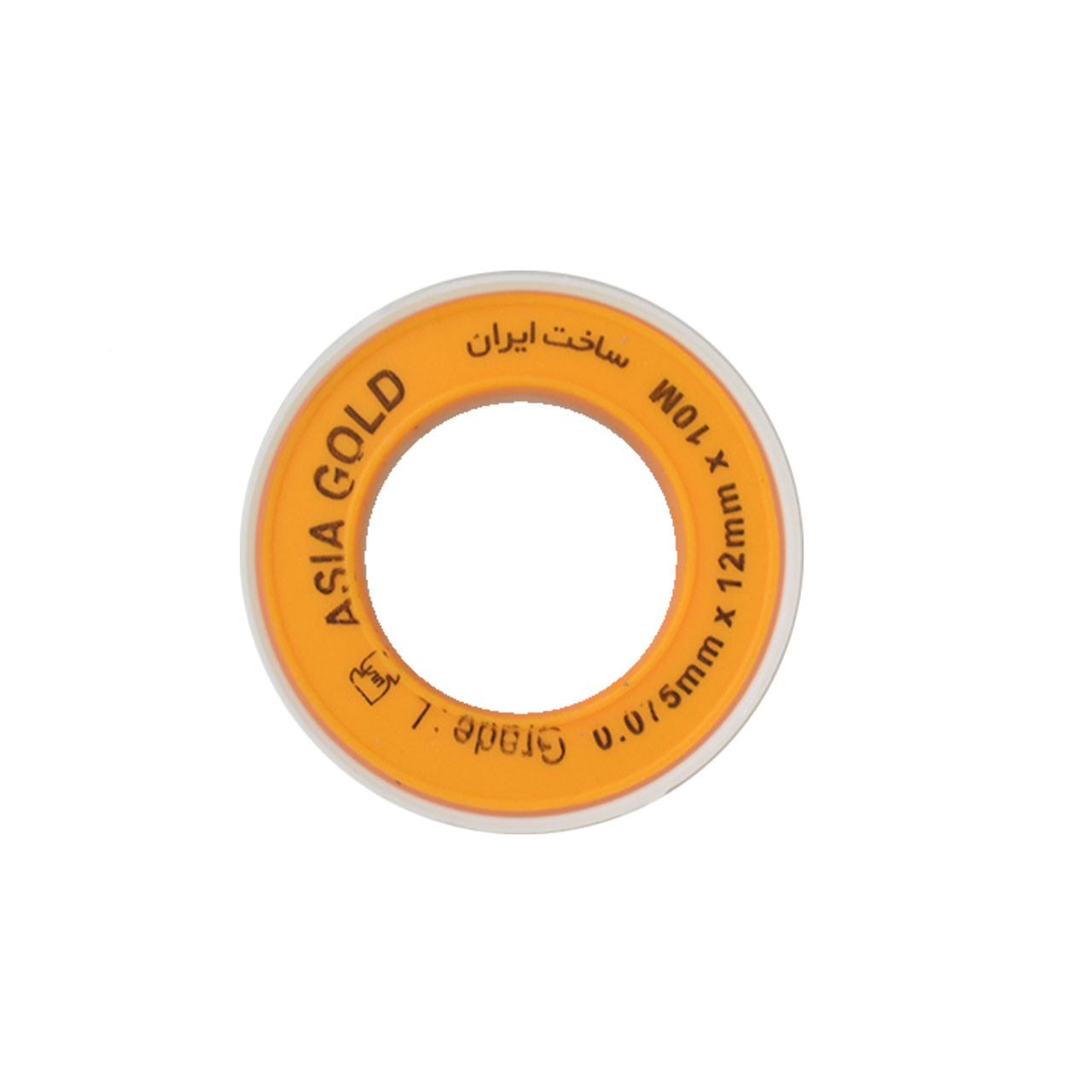 نوار تفلون آسیا گلد مدل 001 نوار تفلون آسیا گلد مدل 001