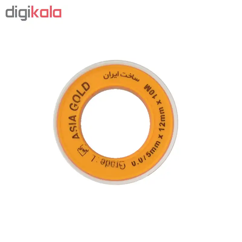 نوار تفلن آسیا گلد مدل 001 بسته 12 عددی