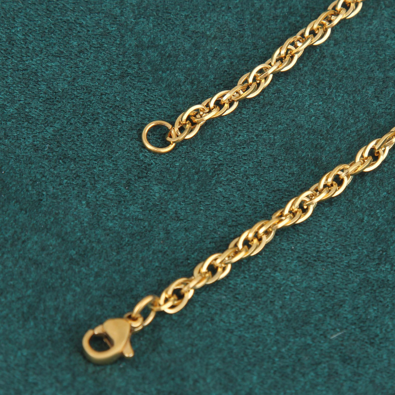 زنجیر زنانه بازرگانی میلادی مدل طنابی کد ZR_085 زنجیر زنانه بازرگانی میلادی مدل طنابی کد ZR_085