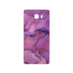 MAHOOT Purple Marble Cover Sticker for Samsung Galaxy C9 Pro