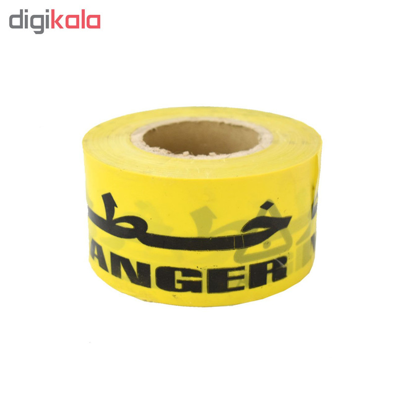 نوار خطر مدل 001 رول 150 متری