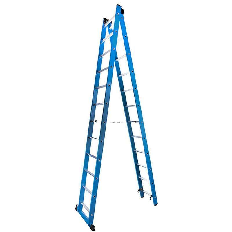 نردبان بیست و پنج پله مدل استرانگ پله تخت کد 225 نردبان بیست و پنج پله مدل استرانگ پله تخت کد 225