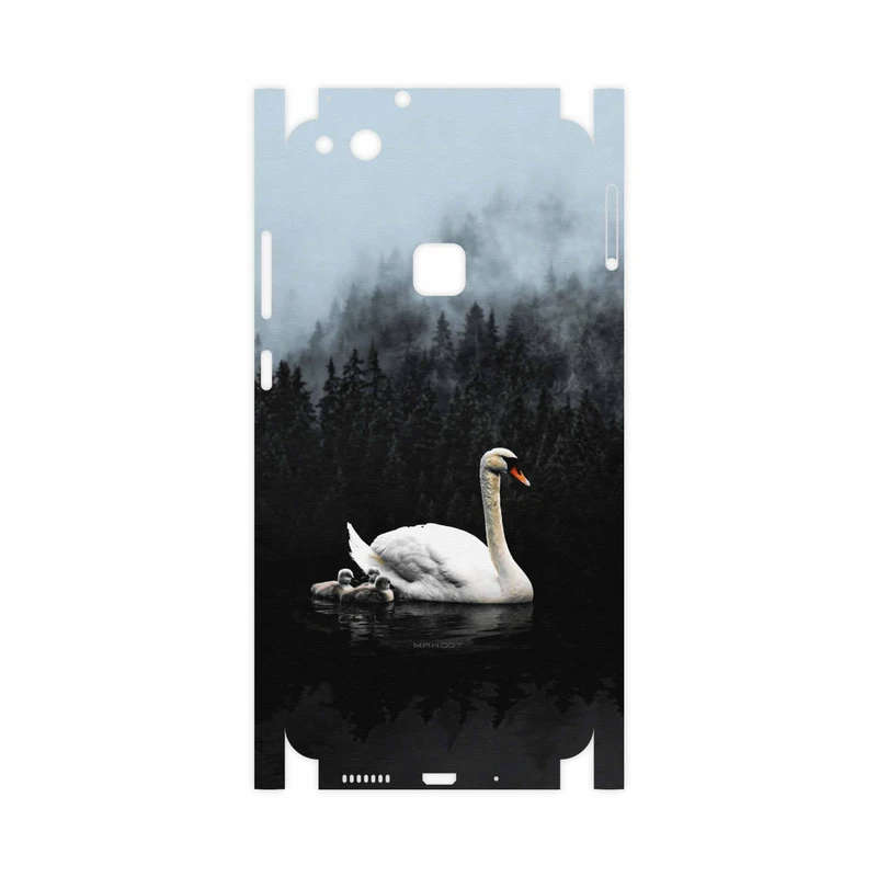 برچسب پوششی ماهوت مدل Swan-Lake-FullSkin مناسب برای گوشی موبایل هوآوی P10 Lite