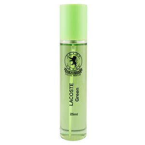 عطر جیبی مردانه مومباسا مدل Lacoste Green حجم 25 میلی لیتر