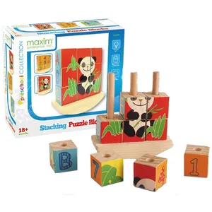 بازی فکری ماکسیم مدل Stacking Puzzle Blocks