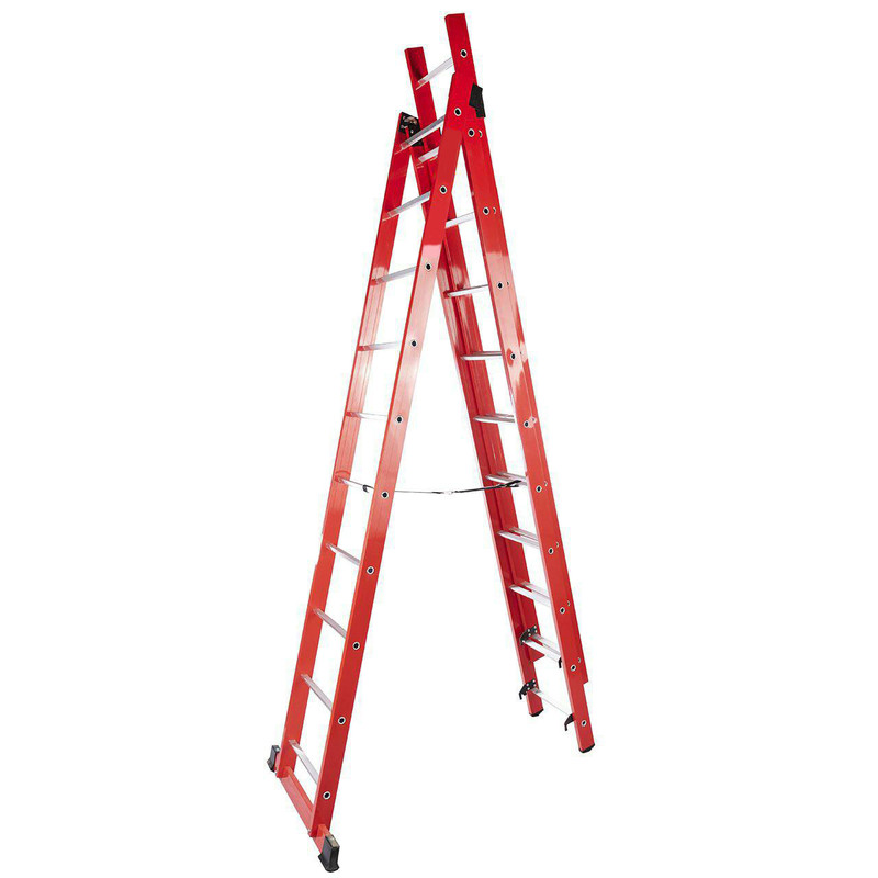 نردبان سی و یک پله سه تکه استرانگ کد 331 نردبان سی و یک پله سه تکه استرانگ کد 331