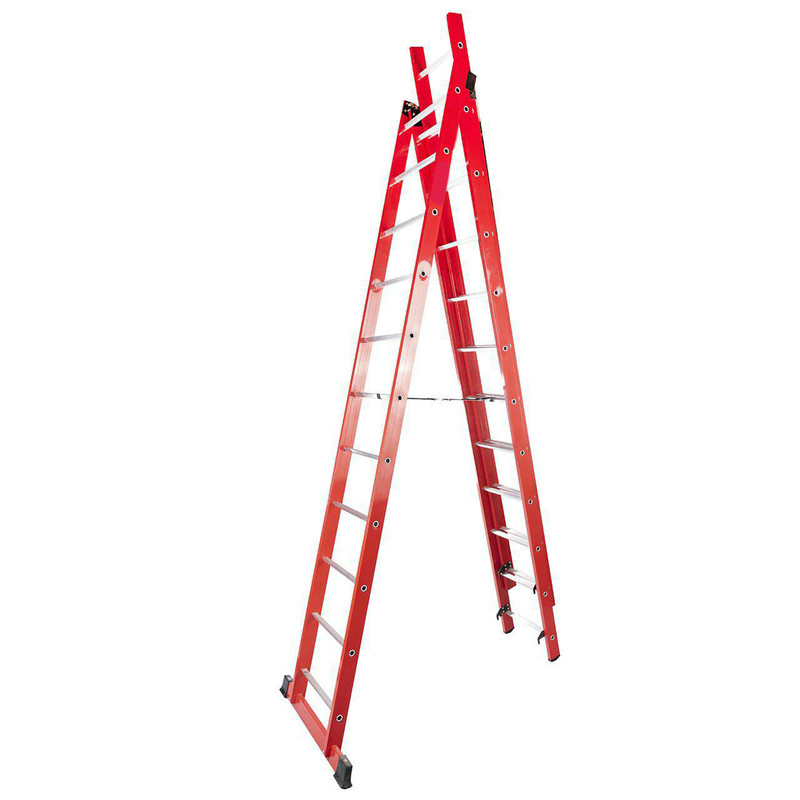 نردبان سی و چهار پله سه تکه استرانگ کد 334