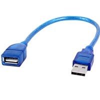 کابل افزایش طول USB 2.0 مدل ex-bl طول 0.3 متر