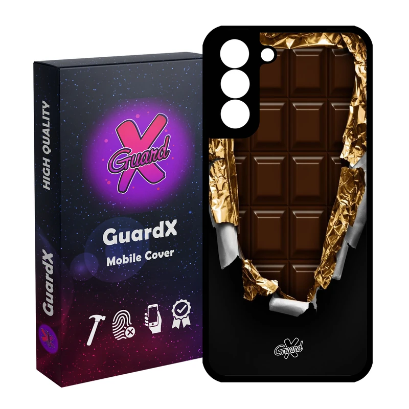 کاور گارد ایکس طرح Chocolate مدل Glass10061 مناسب برای گوشی موبایل سامسونگ Galaxy S21 FE