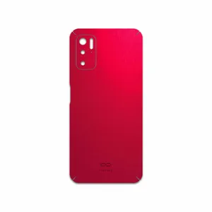 MAHOOT Matte-Warm-Red Cover Sticker for Xiaomi Poco M3 Pro 5G