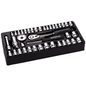 Nova NTS-7002 40 Pieces Socket Set 6Pt
