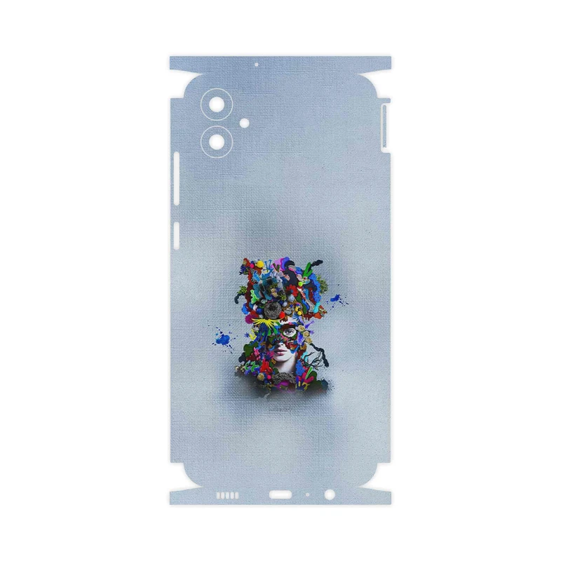 برچسب پوششی ماهوت مدل Collage of surreal Portrait of Women 4-FullSkin مناسب برای گوشی موبایل سامسونگ galaxy  A04e