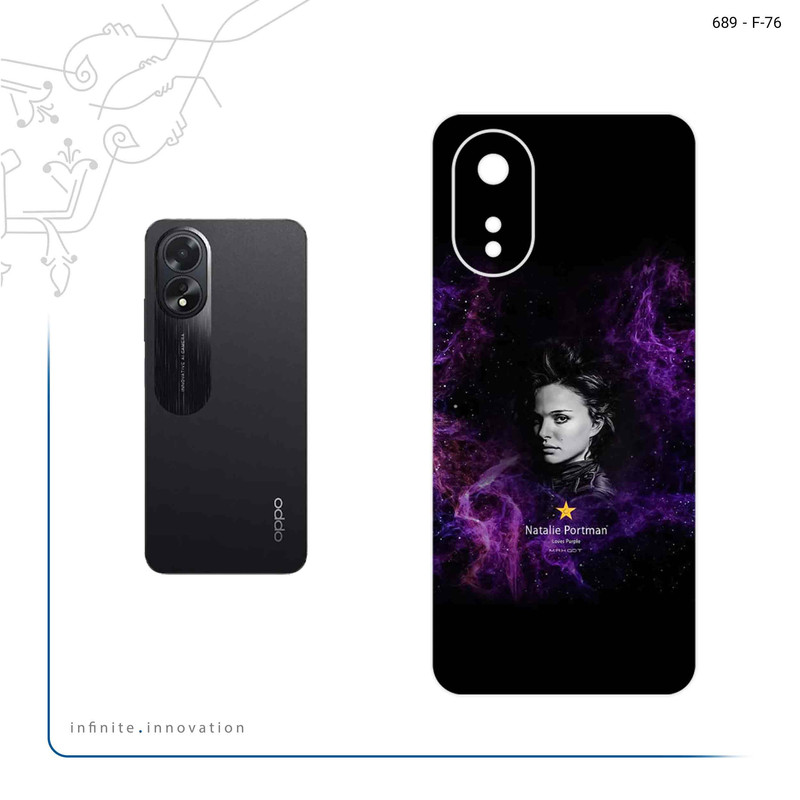 برچسب پوششی ماهوت مدل Natalie Portman مناسب برای گوشی موبایل اپو A38