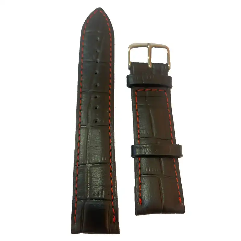 بند ساعت مچی مدل فلورين دوخت 22mm