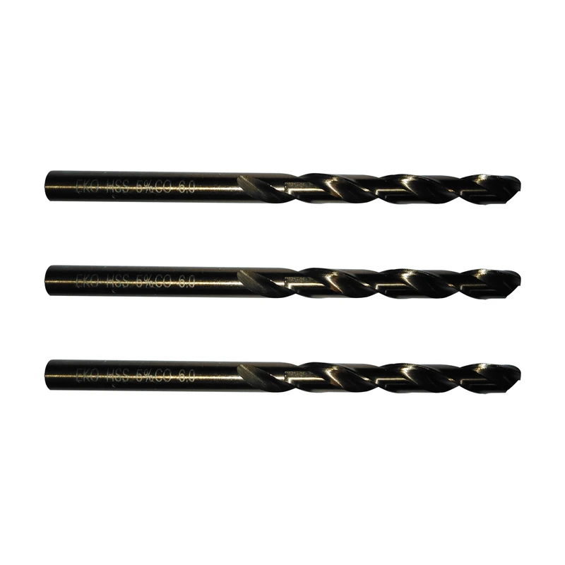 مجموعه 3 عددی مته کبالت اکو مدل Gh-3.5 سایز 3.5 میلی متر