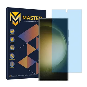 Master Resistant model Matte anti-blue ray screen protector suitable for Samsung Galaxy S23 Ultra mobile phone