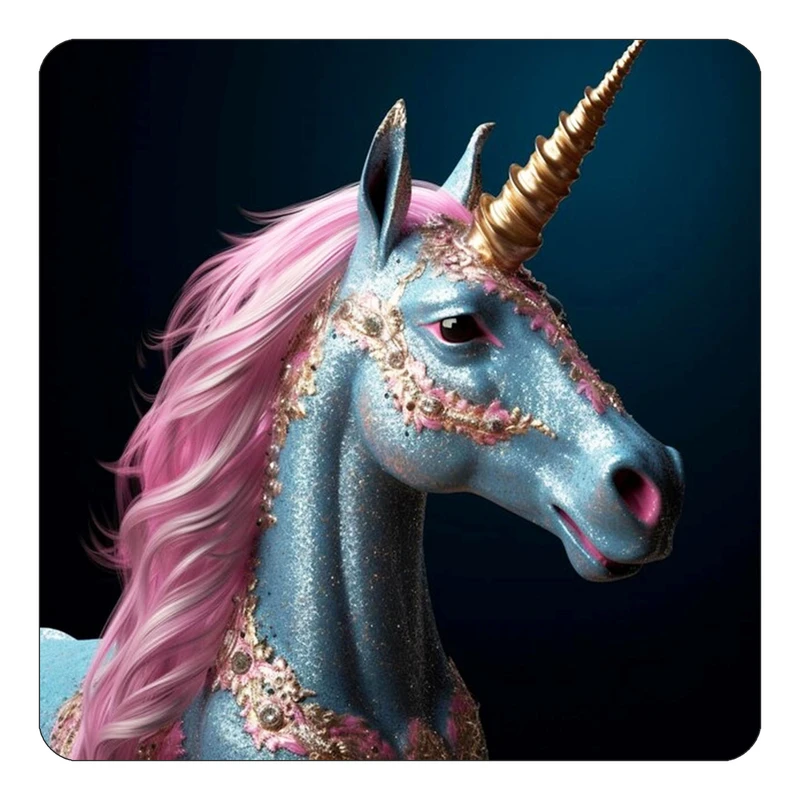 مگنت کاکتی طرح اسب تک شاخ و یونیکورن مدل mp29119