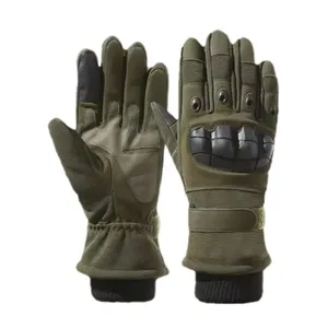 دستکش موتورسواری مدل اکلی داخل خز