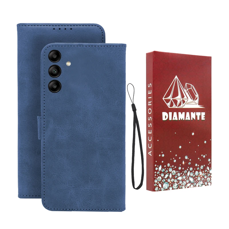 کیف کلاسوری دیامانته مدل Bandaviz Rd مناسب برای گوشی موبایل سامسونگ Galaxy A24 به همراه بند آویز