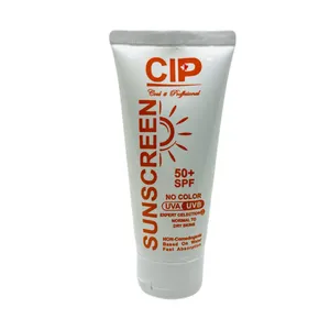 کرم ضدآفتاب بدون رنگ سی آی پی با SPF50، مدل ph محافظ UVA ،UVB، مناسب پوست خشک و معمولی حجم 50 میلی‌لیتر
