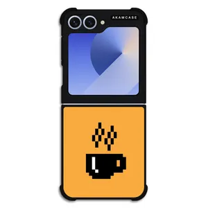 AKAM AMC-WSGZFLIP6-COFFEE-8 Cover For Samsung Galaxy Z Flip 6