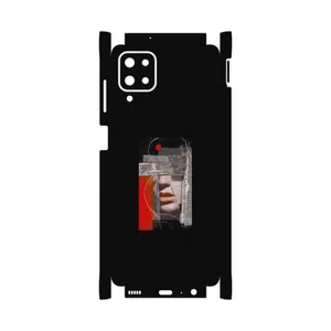 MAHOOT Collage of Mouth-FullSkin Cover Sticker for Samsung Galaxy A12