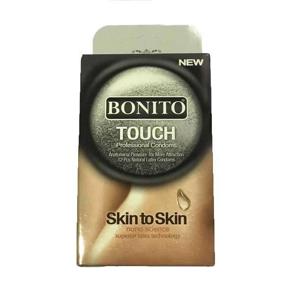 کاندوم بونیتو مدل Touch Skin To Skin بسته 12 عددی کاندوم بونیتو مدل Touch Skin To Skin بسته 12 عددی