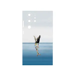 MAHOOT Collage of Sea Trash Cover Sticker for Samsung Galaxy S23 Ultra
