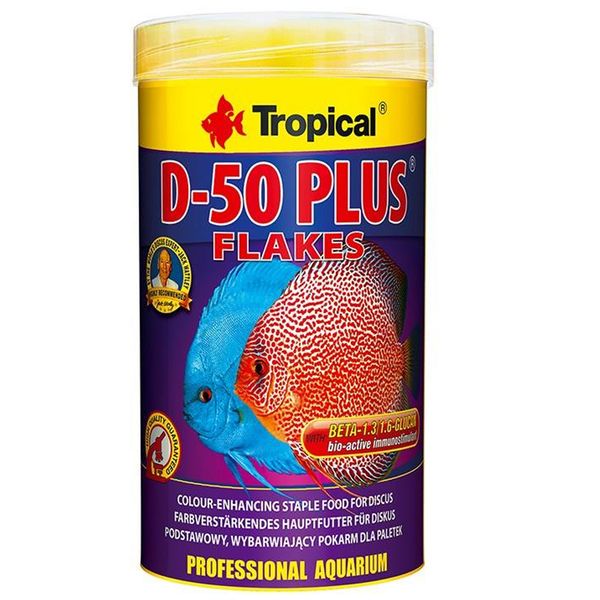 غذای ماهی تروپیکال مدل D-50 Plus کد 332116 وزن 50 گرم غذای ماهی تروپیکال مدل D-50 Plus کد 332116 وزن 50 گرم