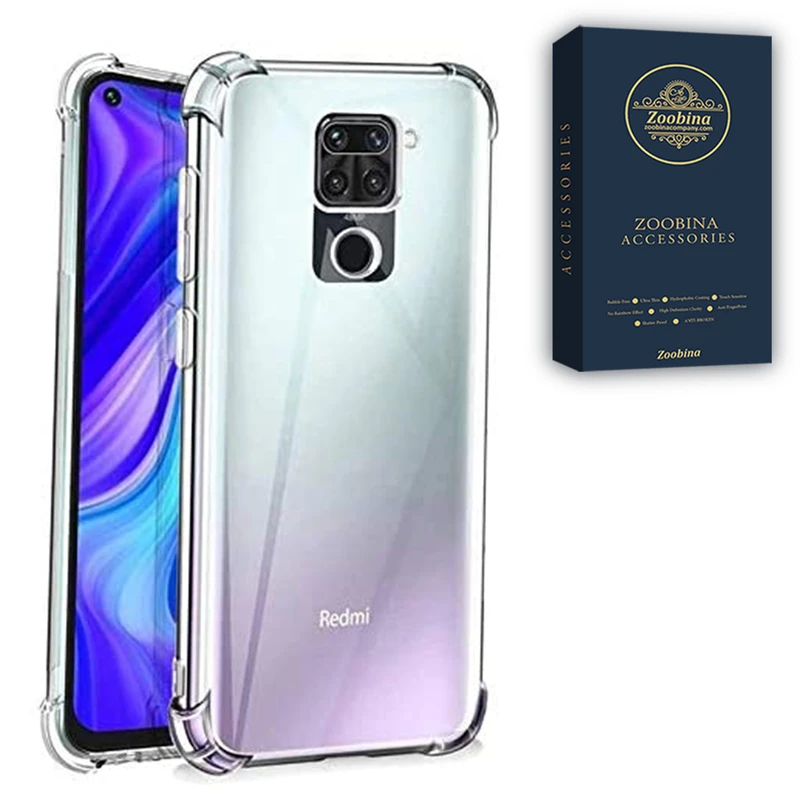 کاور زوبینا مدل Anti Shock مناسب برای گوشی موبایل شیائومی Redmi Note 9
