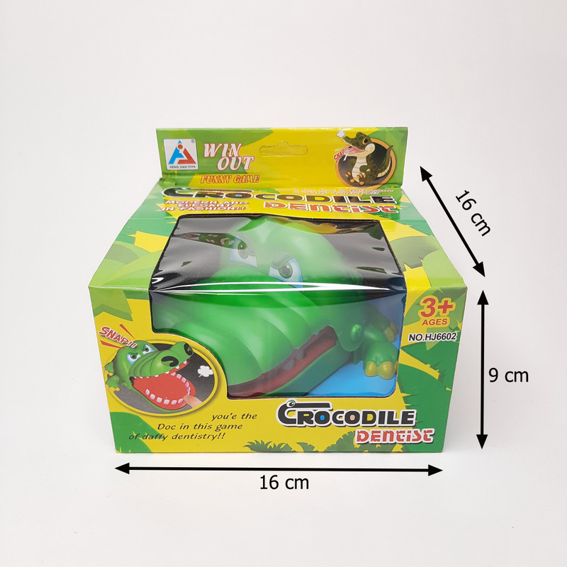 بازی آموزشی مدل تمساح دندان پزشک