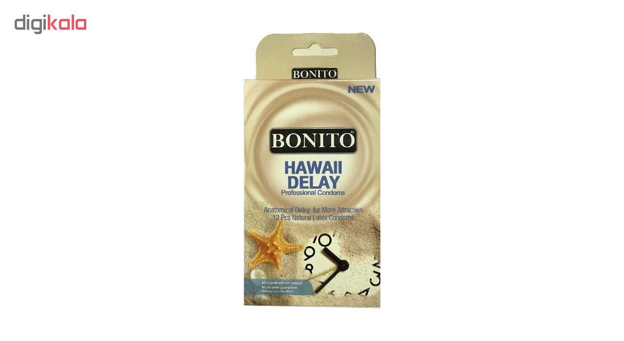  کاندوم بونیتو مدل Hawaii Delay بسته 12 عددی  -  - 2