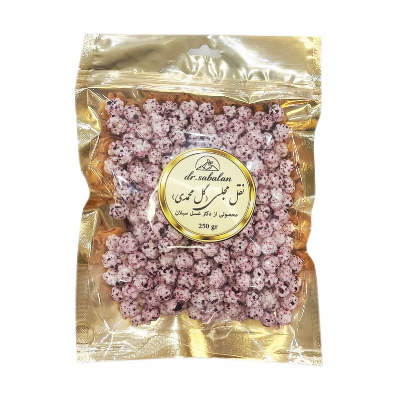 نقل گل محمدی سبلان اردبیل - 250 گرم