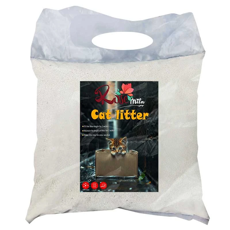 خاک بستر گربه رزمیلا مدل گرانول کد R3-06 وزن 6 کیلوگرم