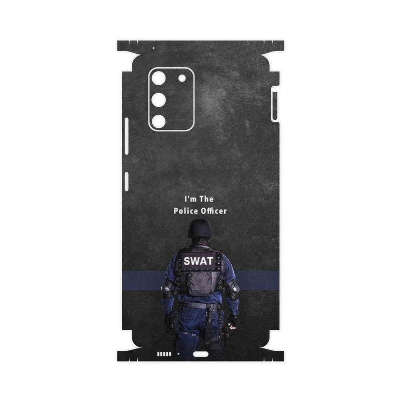 برچسب پوششی ماهوت مدل Police Officer-FullSkin مناسب برای گوشی موبایل سامسونگ Galaxy S10 Lite