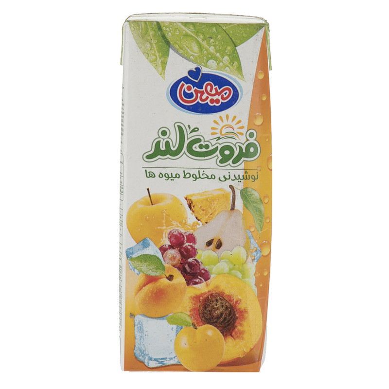 نوشیدنی مخلوط میوه ها میهن مقدار 200 میلی لیتر