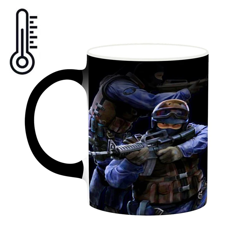 ماگ حرارتی کاکتی مدل بازی کانتر استرایک Counter-Strike 1.6 کد mgh28092