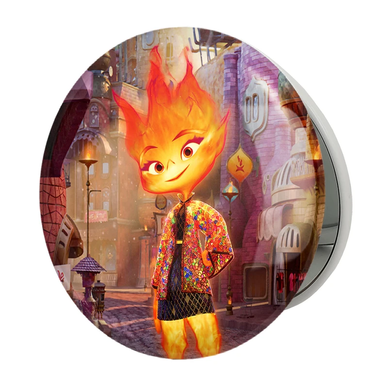 آینه جیبی خندالو طرح بنیادین Elemental مدل تاشو کد 31041