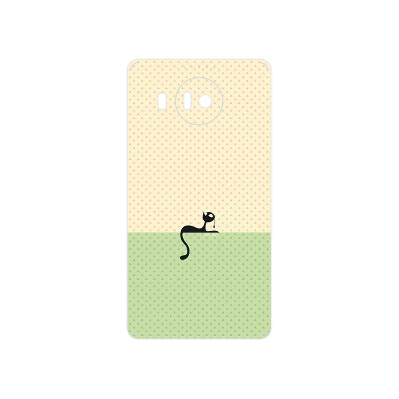 برچسب پوششی ماهوت مدل Minimal Internet Cat Icon مناسب برای گوشی موبایل مایکروسافت Lumia 950 XL