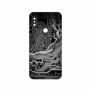 MAHOOT Black Printed Circuit Board Cover Sticker for Xiaomi Redmi Note 6 Pro