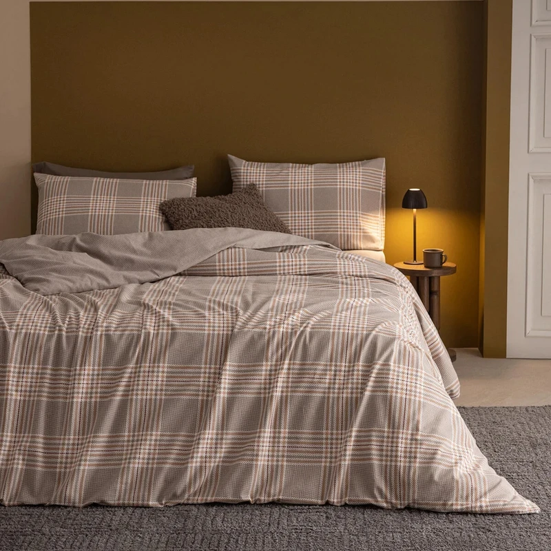 سرویس روتختی 2 نفره 4 تکه مادام کوکو مدل Damia Flannel