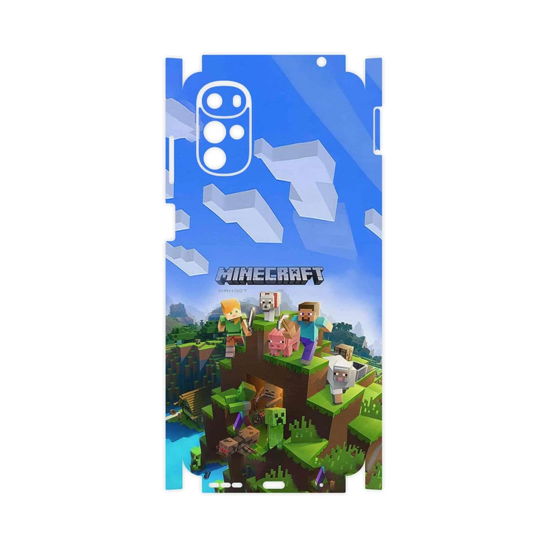 برچسب پوششی ماهوت مدل Minecraft_Game-FullSkin مناسب برای گوشی موبایل موتورولا Moto G22
