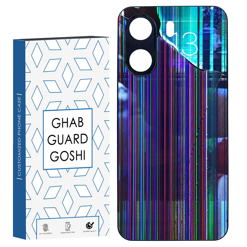 کاور قاب گارد گوشی طرح صفحه شکسته کد TPU-196 مناسب برای گوشی موبایل شیائومی REDMI 13C / POCO C65