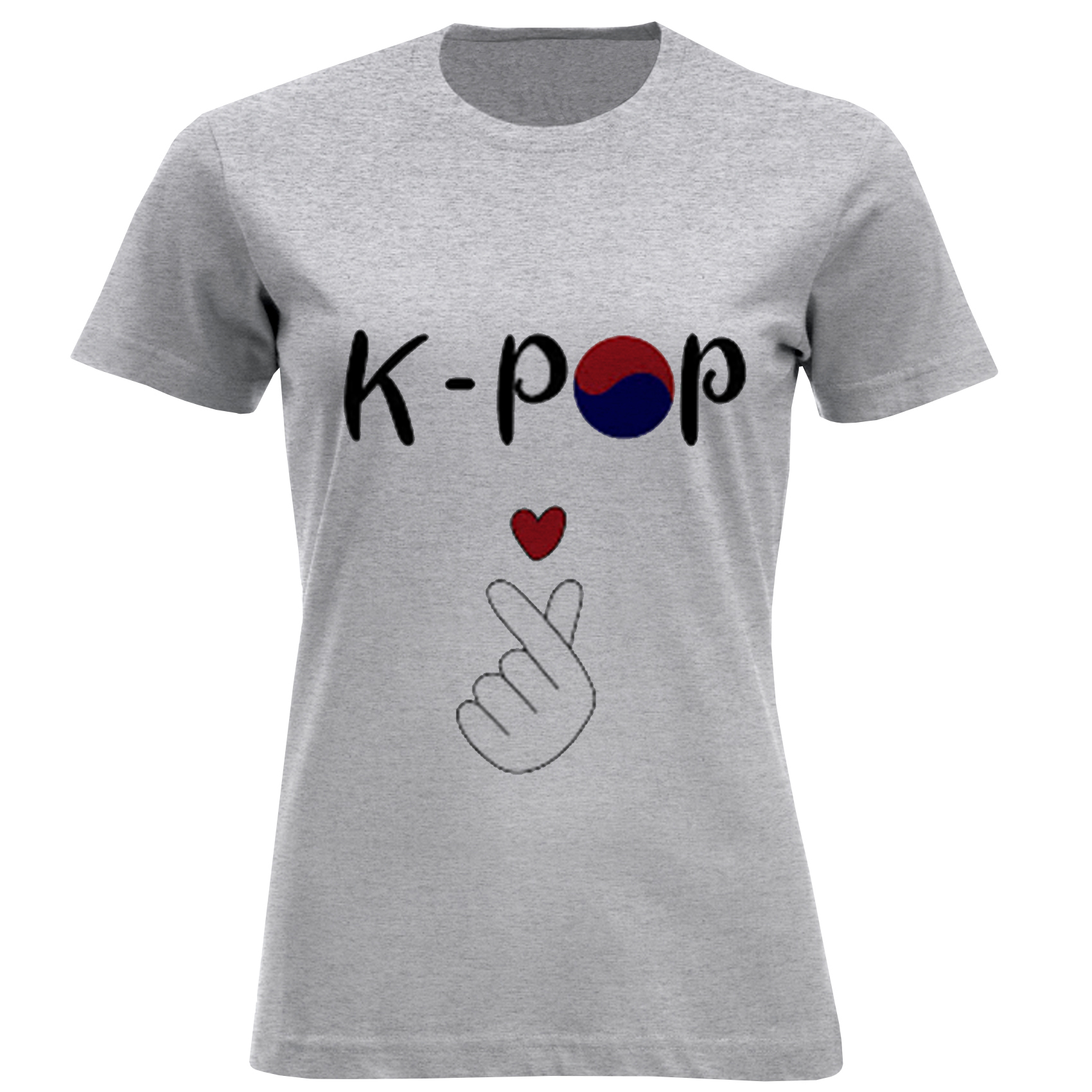 تی شرت آستین کوتاه زنانه مدل D907 POP