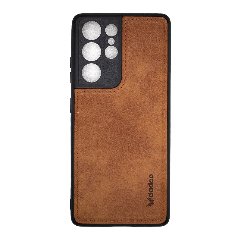 کاور طرح چرم  مناسب برای گوشی موبایل سامسونگ Galaxy  S21 ULTRA