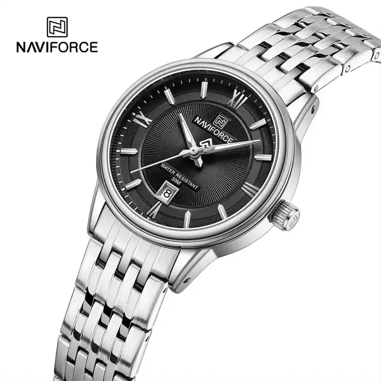 ست ساعت مچی عقربه ای نیوی فورس مدل NF8040SSB