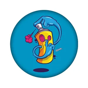 استیکر تزئینی موبایل مدل اسپری کد 3606