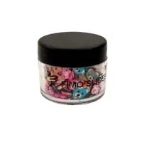 دیزاین ناخن بیزآرت مدل فیمو سرحیوانات بسته 300 عددی