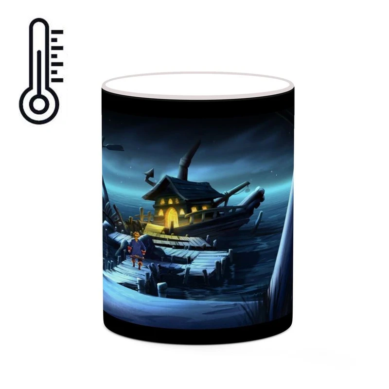 ماگ حرارتی کاکتی مدل بازی Monkey Island 2ː LeChuck's Revenge کد mgh29609