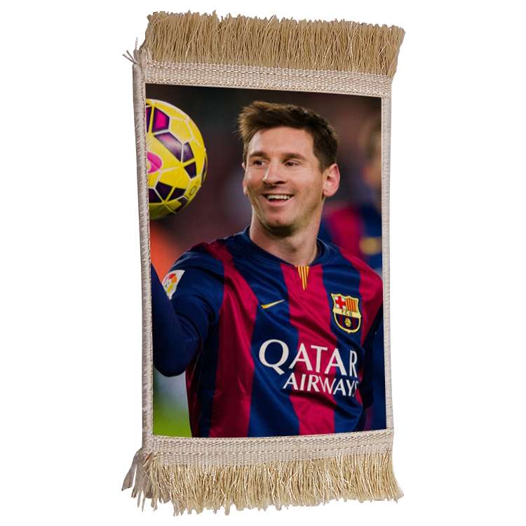 فرش ماشینی دیوارکوب مدل مسی کد 70